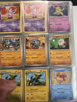 Pokemon TCG Binder. Collection. All In great shape. 60 Pages Roughly 500 Cards. - Image 2