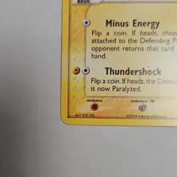 Pokemon TCG Minun 67/101 Hidden Legends Common Card Basic 50 HP English 2004 - Image 5