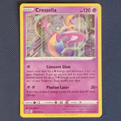 Cresselia 64/198 - Chilling Reign - Rare Holo Pokemon Card - NM - Image 1