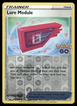 Pokemon Cards Lure Module 067/078 Reverse Holo Pokemon GO Uncommon NM - Image 1