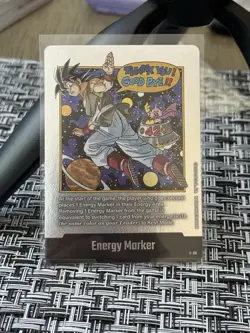 Dragon Ball Super Card Game Energy Marker E-90 Two Copies Clean Pulled By Me. - Image 2
