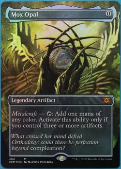 Mox Opal (Borderless) FOIL Double Masters NM (519473) ABUGames - Image 1