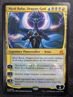 Nicol Bolas, Dragon-God - Ravnica Remastered (Magic/MTG) - Image 1