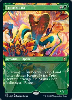MTG LOTUS COBRA EXC - COBRA DEL LOTO - ZNR X DE - MAGIC - Image 1