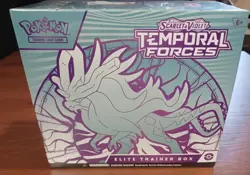 Pokemon Center TCG Scarlet & Violet Temporal Forces Elite Trainer Box ETB Sealed - Image 1