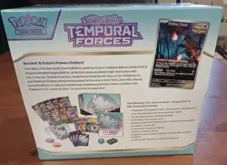 Pokemon Center TCG Scarlet & Violet Temporal Forces Elite Trainer Box ETB Sealed - Image 2
