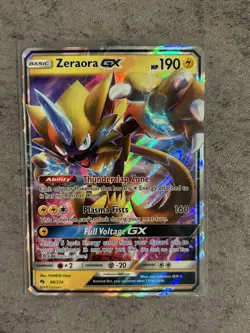 Pokemon TCG Zeraora GX - 86/214 [SM-Lost Thunder] Ultra Rare Holo 190 LP - Image 1