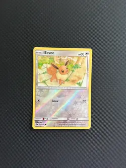 Eevee 155/214 Common Lost Thunder Pokemon Reverse Holo LP - Image 1