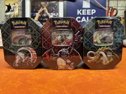 Pokemon TCG Scarlet & Violet Paldean Fates Tins Set Shiny Charizard EX 🔥🔥🔥 - Image 1