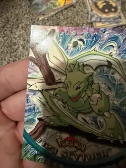 Pokemon Topps series 3 Scyther Non Holo - Image 3