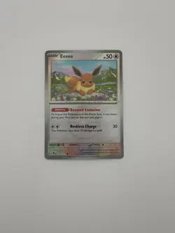 Eevee 074/131 Master Ball Pattern - Prismatic Evolutions NM Pokemon TCG NM - Image 1
