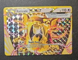 RATICATE (BREAK) 2016 Pokemon TCG Breakpoint #89/122 - NM - Image 1