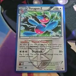 Porygon-Z 74/101 - Plasma Blast Holo Rare - Pokemon TCG (NM) - Image 1