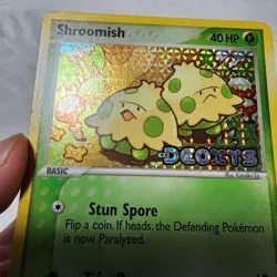 Pokemon TCG Shroomish 72/107 EX Deoxys Reverse Holo Stamped - Image 3