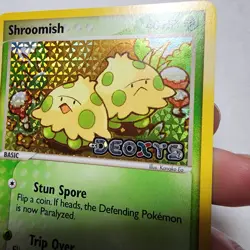 Pokemon TCG Shroomish 72/107 EX Deoxys Reverse Holo Stamped - Image 4
