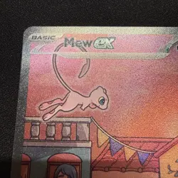 Pokemon TCG Mew ex SVP 053 Scarlet & Violet Promo Full Art Holo English - Image 3
