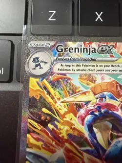 2024 POKEMON GRENINJA EX TWILIGHT MASQUERADE SPECIAL ILLUSTRATION #214/167! MINT - Image 2
