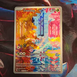 Pokemon TCG Deerling 165/162 SV05 Temporal Forces IR Full Art Holo EN 2024 70HP - Image 1