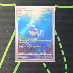 Pokemon TCG Wartortle 171/165 SV 151 Illustration Rare Holo English 100HP Arita - Image 1