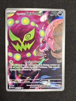 Cynthia's Spiritomb 244/217 Illustration Rare Ascended Heroes Pokemon NM/M - Image 1