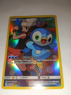 🔥 Piplup (Secret) 239/236 Cosmic Eclipse Pokemon TCG - Image 1
