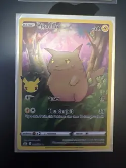 Pokemon TCG Celebrations Pikachu #005/025 Holo 25th Anniversary English 2021 4 - Image 1
