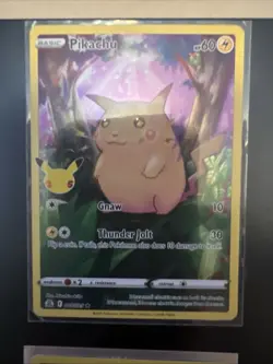 Pokemon TCG Celebrations Pikachu #005/025 Holo 25th Anniversary English 2021 4 - Image 4