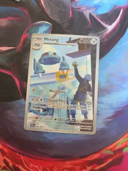 POKEMON - METANG - 094/086 ILLUSTRATION RARE HOLO CHAOS RISING - BRAND NEW - Image 1