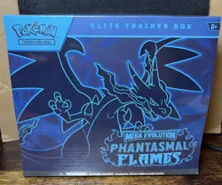 Pokemon TCG: Mega Evo Phantasmal Flames ETB and Booster Bundle Lot (Sealed/New) - Image 4