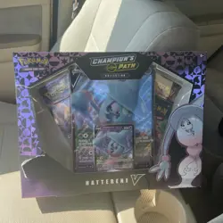 Pokemon TCG Champions Path Hatterene V Collection Kit 1 Box English - Image 1
