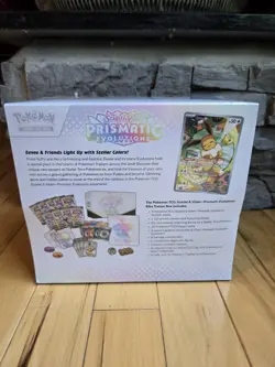 Pokemon TCG Prismatic Evolutions ETB Elite Trainer Box New Factory Sealed S&V - Image 3