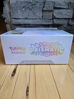 Pokemon TCG Prismatic Evolutions ETB Elite Trainer Box New Factory Sealed S&V - Image 5