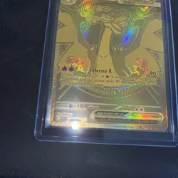 Pokemon TCG Phantasmal Flames 130/094 Mega Charizard X ex Mega Hyper Rare - Image 2