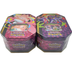 Pokemon Mega Moonlit Tin Mega Clefable and Gengar set of 2 Tins Sealed - Image 3