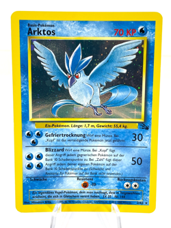 Articuno 2/62 - (Arktos) - Fossil - Holo Rare - German Pokemon - LP - Image 1