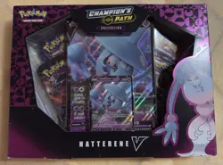 Pokemon TCG Champions Path Collection Hatterene V Promo Box New Factory Sealed - Image 1