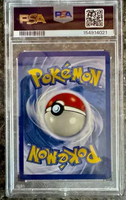 1999 POKEMON GERMAN 1ST ED #4 GLURAK-HOLO PSA 5 - Image 4