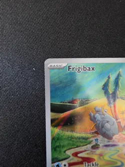 Pokemon TCG Frigibax 208/193 SV02 Paldea Evolved IR Full Art Holo 60 HP - Image 2