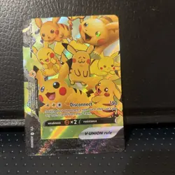 Pikachu V-Union SWSH141 Holo Promo Sword & Shield Promo Pokemon Near Mint - Image 1