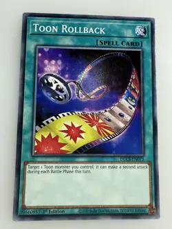 Toon Rollback - DLCS-EN075 - Common - 1st Edition - Near Mint - YuGiOh - Image 1