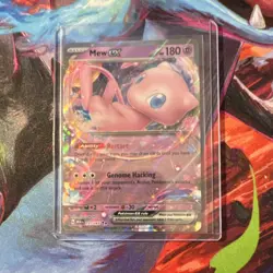 Pokemon Mew EX 151/165 Scarlet & Violet 151 Ultra Rare Full Art Holo 180 HP - Image 1