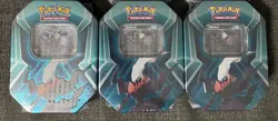 Pokemon TCG Tins - Darkrai Triple Whammy Tins Unopened SEALED, individually sold - Image 1