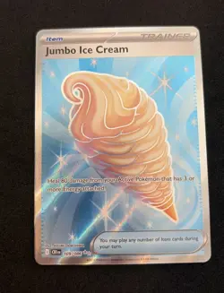 Jumbo Ice Cream 109/086 Chaos Rising Full Art Pokemon TCG - Image 3
