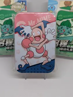 MR MIME Pokemon Chinese Exclusive Damage Counter Storage Mini Tin 151C Blind Box - Image 1