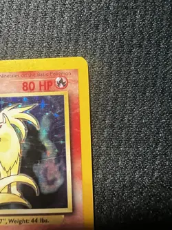 Wizards of the Coast Ninetales 12/102 Base Set Holo Rare 80 HP ENG 1999 - Image 4
