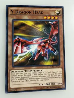 X-Head Cannon, Y-Dragon Head & Z-Metal Tank - SDKS-EN005, 006, 007 - Yugioh - NM - Image 2