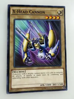 X-Head Cannon, Y-Dragon Head & Z-Metal Tank - SDKS-EN005, 006, 007 - Yugioh - NM - Image 4