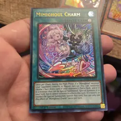 Lot Of 4 Yugioh Mimighoul 2025 Mega Pack Cards. All NM! +Bonus FREE SHIPPING! - Image 3
