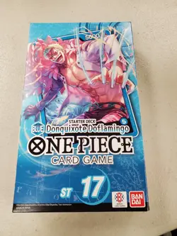 One Piece Starter Deck Blue Donquixote Doflamingo ST-17 English Sealed NEW - Image 1