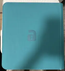Vault X binder 12 pocket (480 Cards) Exo Tech Material Teal - Image 3